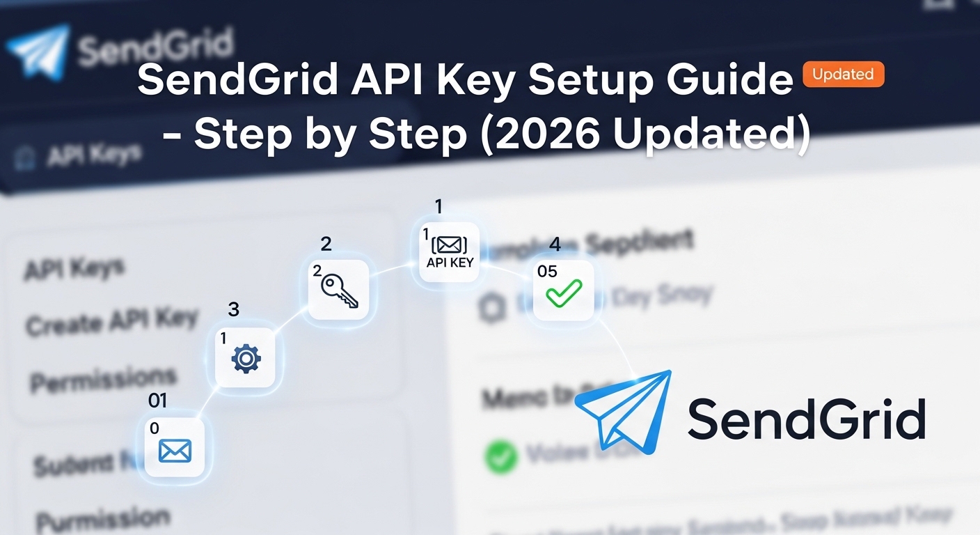 SendGrid API Key Setup Guide – Step by Step (2026 Updated)